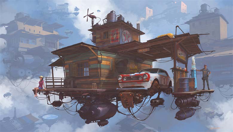 【画师推荐】阿根廷的创意插画师Alejandro Burdisio的作品分享