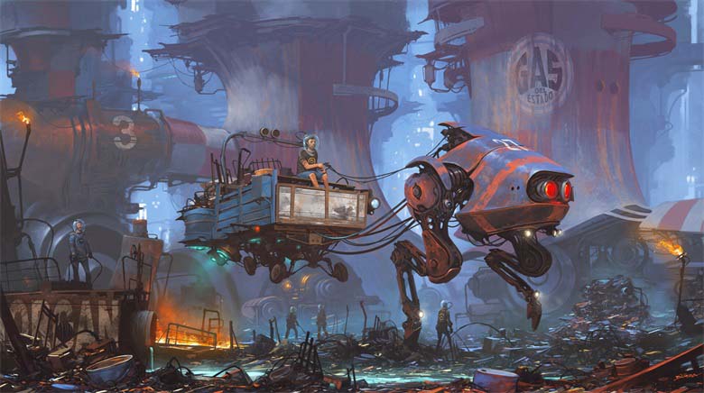 【画师推荐】阿根廷的创意插画师Alejandro Burdisio的作品分享