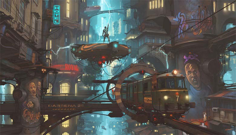 【画师推荐】阿根廷的创意插画师Alejandro Burdisio的作品分享