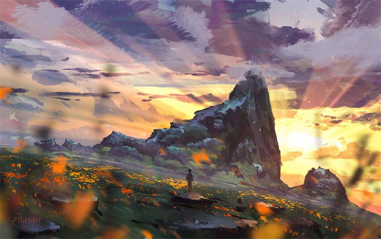 【画师推荐】印度的插画师 Surendra Rajawat的作品分享
