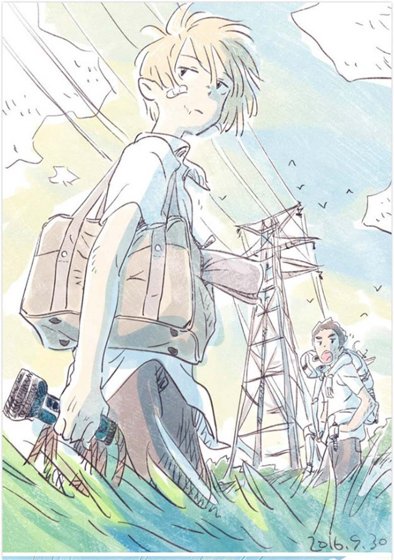【画师推荐】动画手绘艺术家新井阳次郎的作品欣赏