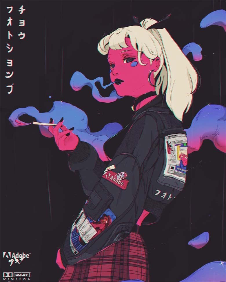 【画师推荐】中国台湾人物插画设计师周建安的作品欣赏