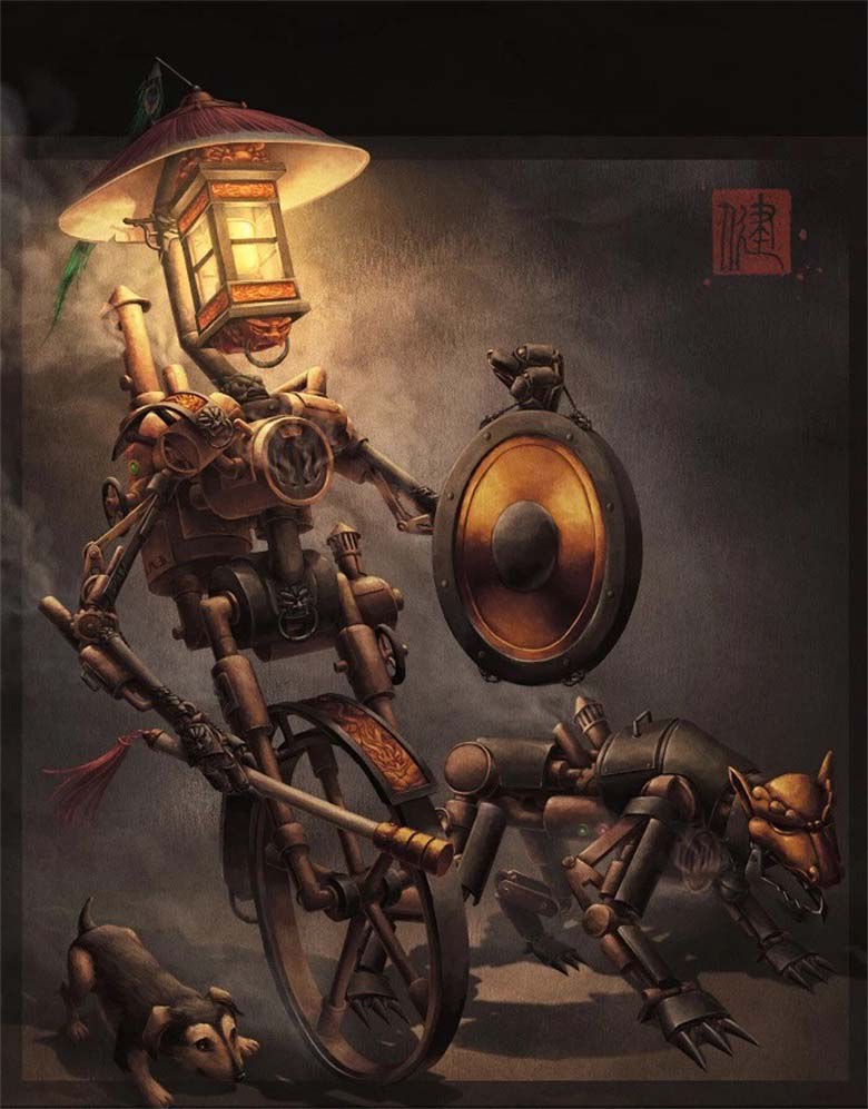 【画师推荐】华裔自由概念艺术家James Ng的作品分享