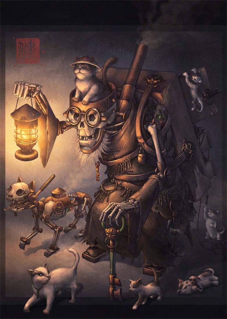 【画师推荐】华裔自由概念艺术家James Ng的作品分享
