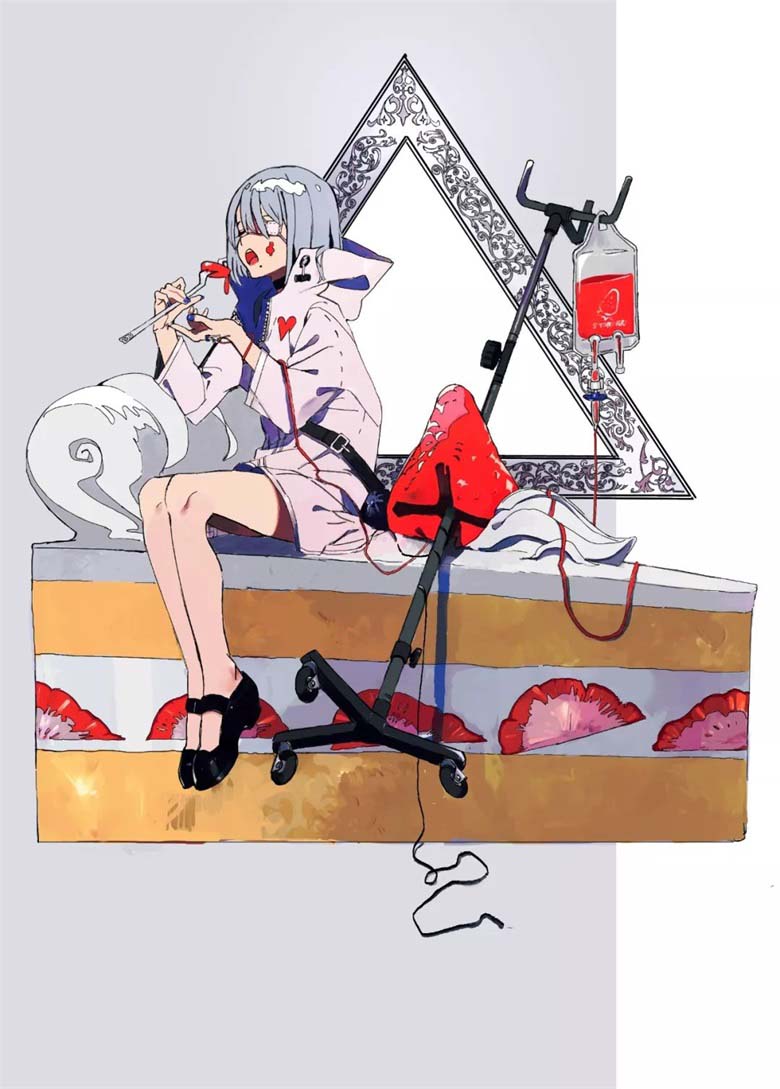 【画师推荐】日本插画师 よう的作品分享