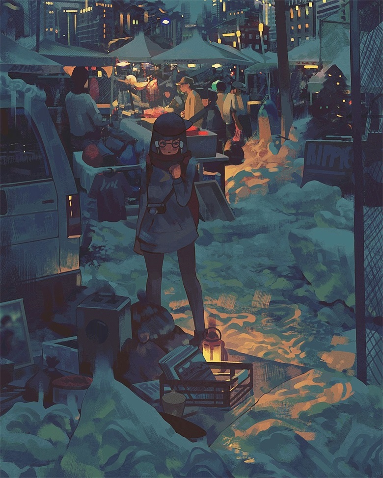 【画师推荐】美国风景画师Klegs的插画作品欣赏