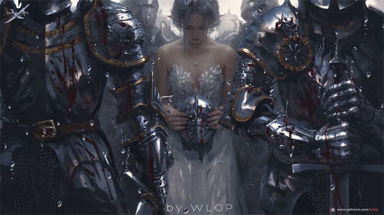 【画师推荐】中国画师wlop的绘画作品分享