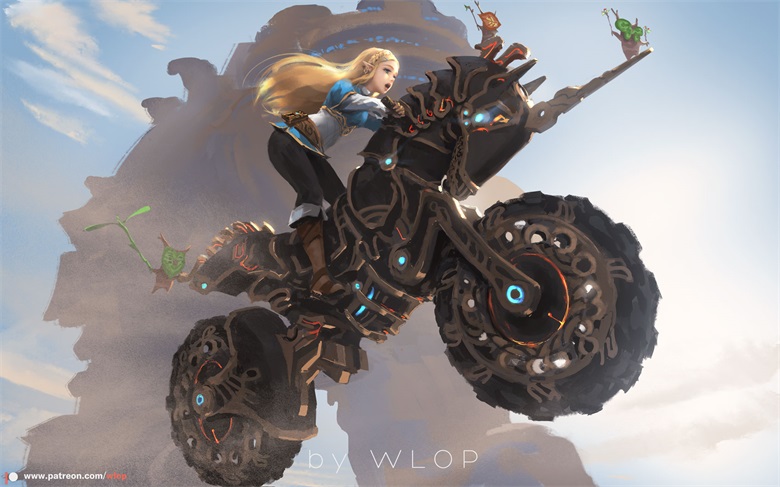 【画师推荐】中国画师wlop的绘画作品分享