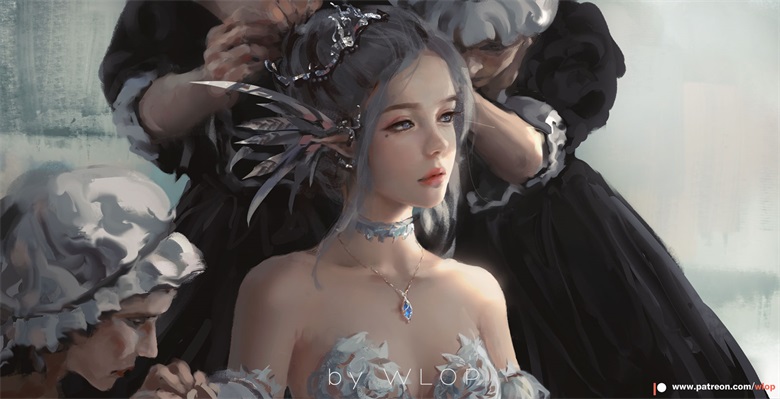 【画师推荐】中国画师wlop的绘画作品分享