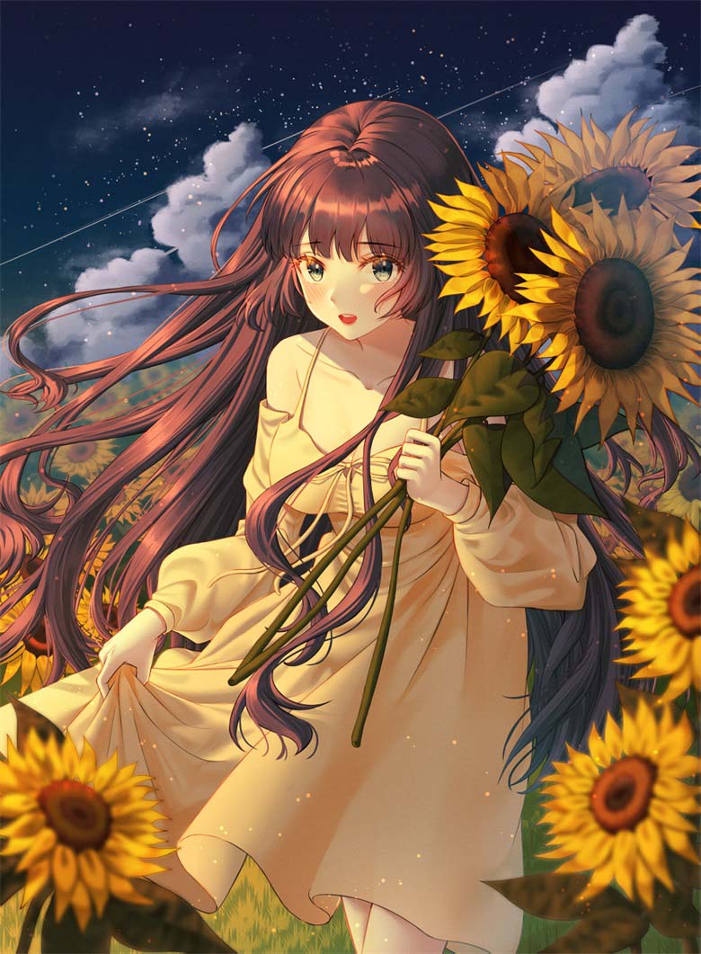 【画师推荐】韩国画师Blue的插画作品分享