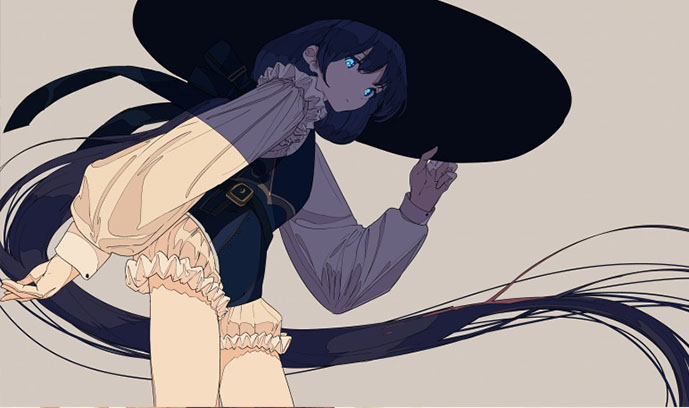 【画师推荐】日本画师焦茶的绘画作品欣赏