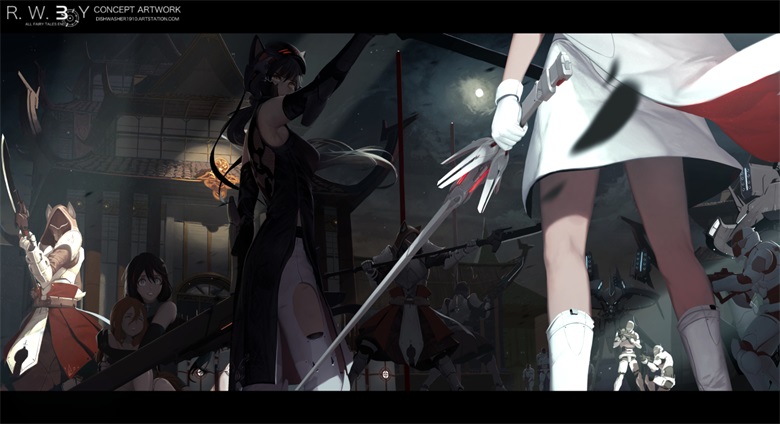 【画师推荐】英国画师dishwasher1910插画作品分享