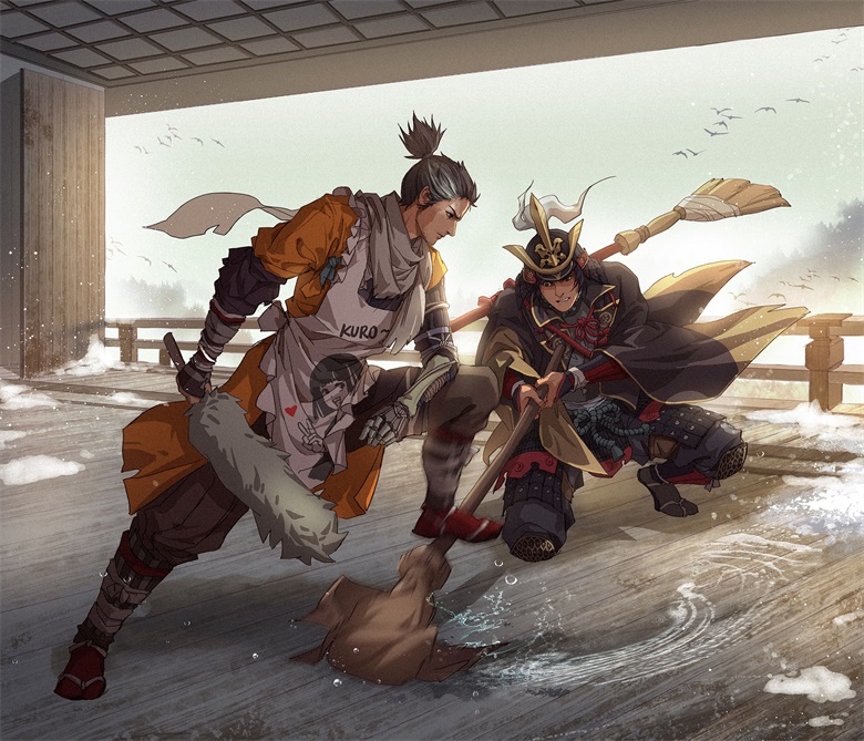 【画师推荐】中国画师疾速k的插画欣赏